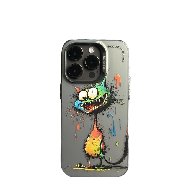 Vinilo o funda para iPhone Graffiti de pintura al óleo