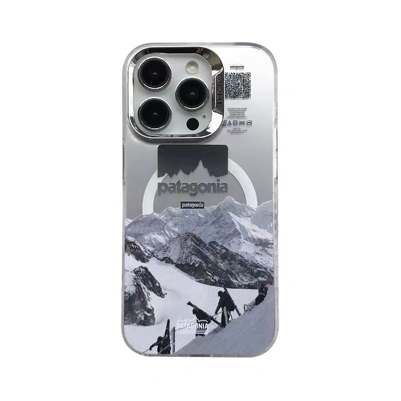 [Magsafe] Frosted outdoor Snow Mountain iPhone-hoesje