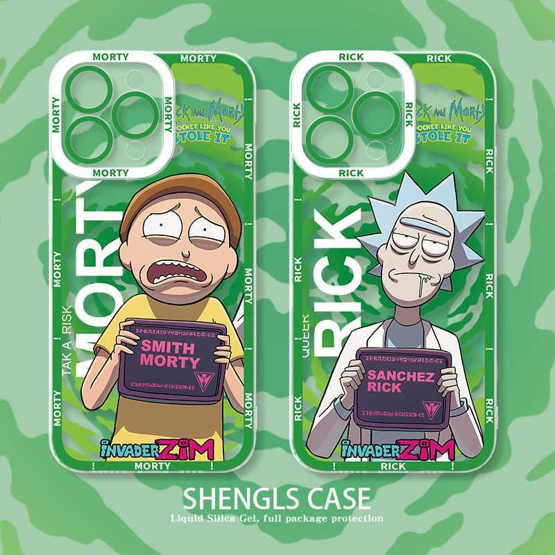Custodia per iPhone Rick e Morty