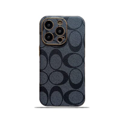 CH  iPhone Case Leather Black -QBK240513-GTOCASE