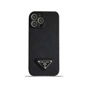 PR iPhone Case Leather Black-QB240513-GTOCASE
