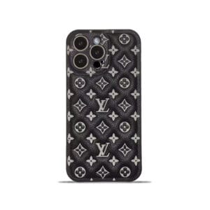Black Monogram iPhone Case  -QB231115-GTOCASE