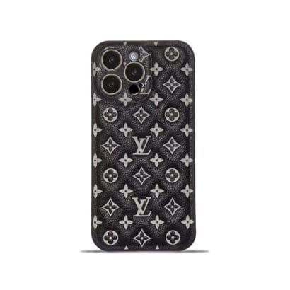 Black Monogram iPhone Case  -QB231115-GTOCASE