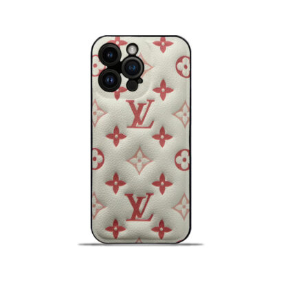 Monogram iPhone Case -Red-QB2411830-GTOCASE