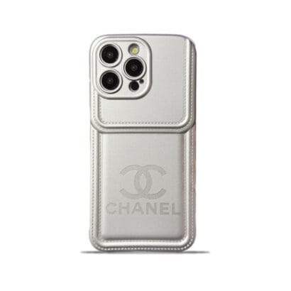 CC iPhone Case Leather Silver -YP241512-GTOCASE