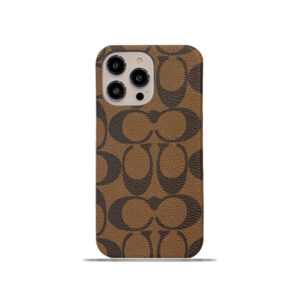 Classic CH  iPhone Case Brown -JDK241426-GTOCASE