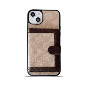 CH  iPhone Case With Wallet And CHrossbody Strap White -XK240402-GTOCASE