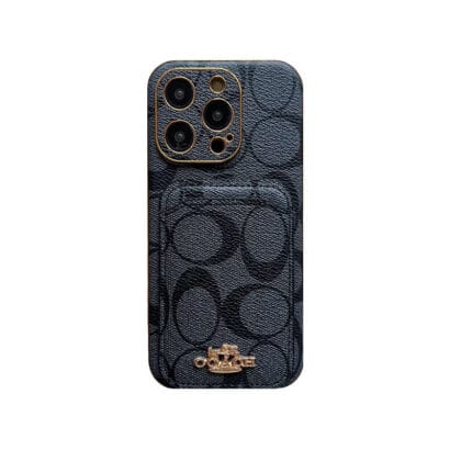 CH  iPhone Case With Card Holder Black  -KB241651-GTOCASE
