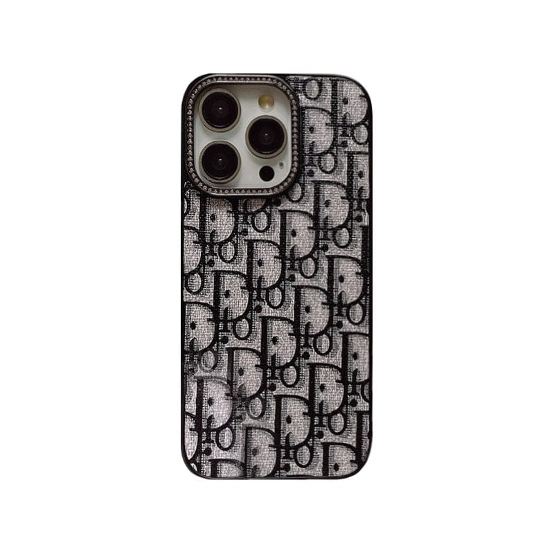 CD iPhone Case With Diamond -ZSK240513-GTOCASE