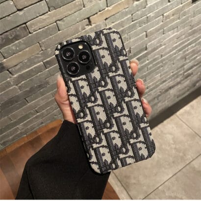 CD iPhone Case Classic Fabric Black -GDK240315-GTOCASE