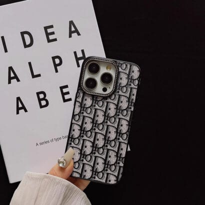 CD iPhone Case With Diamond -ZSK240513-GTOCASE