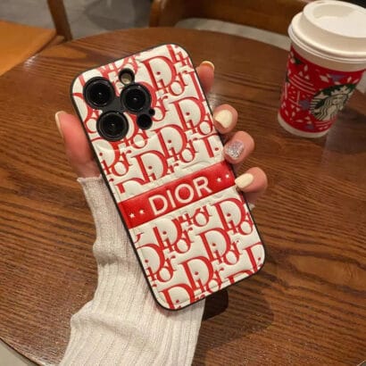 CD iPhone Case Puffer Case Red-LT241705-GTOCASE