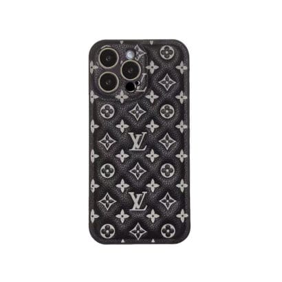 Black Monogram iPhone Case  -QB231115-GTOCASE