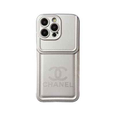 CC iPhone Case Leather Silver -YP241512-GTOCASE