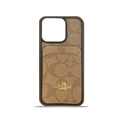 CH  iPhone Case With Card Holder Coffee -KB241416-GTOCASE