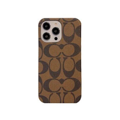 Classic CH  iPhone Case Brown -JDK241426-GTOCASE