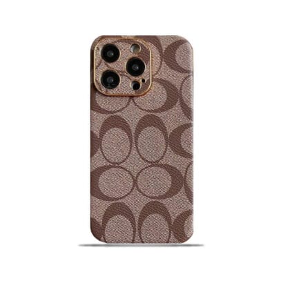 CH  iPhone Case Leather Light Brow -QBK240513-GTOCASE