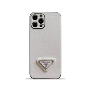 PR iPhone Case Leather White-QB240513-GTOCASE