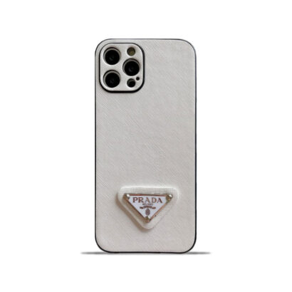 PR iPhone Case Leather White-QB240513-GTOCASE