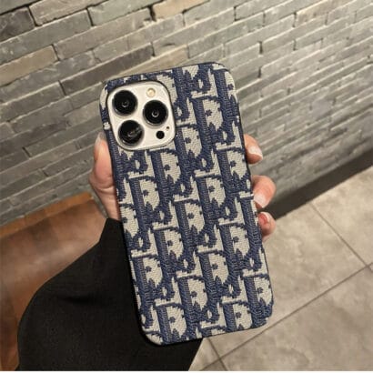 CD iPhone Case Classic Fabric Blue -GDK240315-GTOCASE