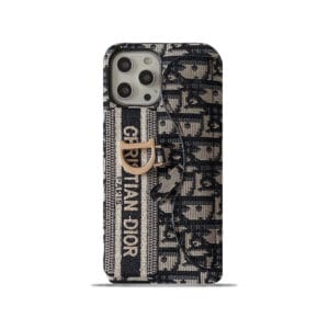 CD iPhone Case With Card Holder Black-KKY240115-GTOCASE