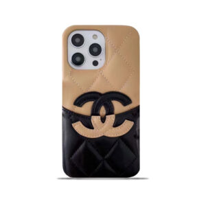 Classic CC iPhone Case With Card Holder Brown -CKP240401-GTOCASE