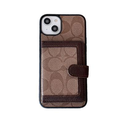 CH  iPhone Case With Wallet And CHrossbody Strap Black -XK240402-GTOCASE