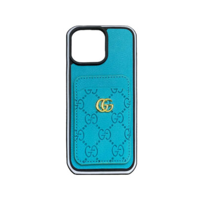 GG iPhone Case With Card Holder  Blcak -KBK240424-GTOCASE