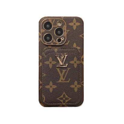 Classic Monogram iPhone Case With Card Holder -Small printing-CHD231124-GTOCASE