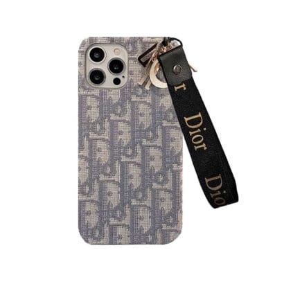CD iPhone Case With Strap Blue-GS240315-GTOCASE