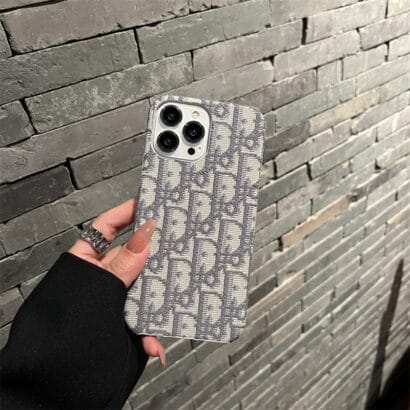 CD iPhone Case Classic Fabric Gray -GDK240315-GTOCASE