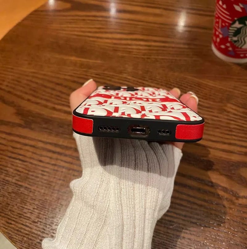 CD iPhone Case Puffer Case Red-LT241705-GTOCASE