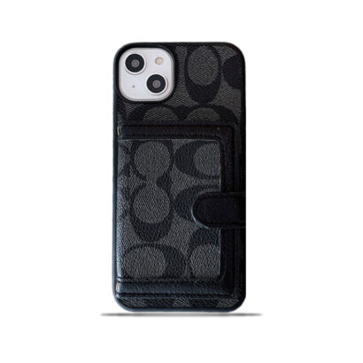 CH  iPhone Case With Wallet And CHrossbody Strap Black -XK240402-GTOCASE
