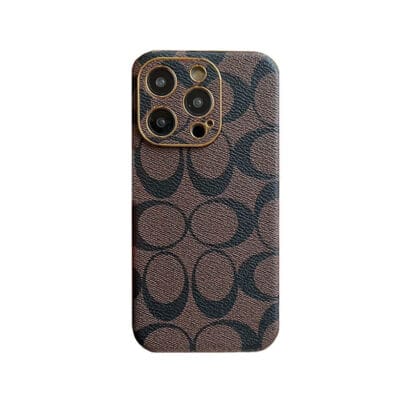 CH  iPhone Case Leather Light Brow -QBK240513-GTOCASE