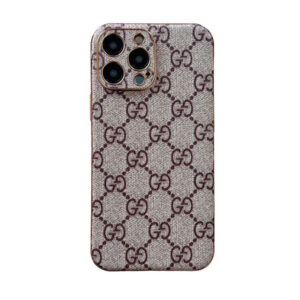 GG iPhone Case Leather