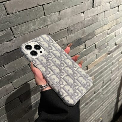 CD iPhone Case Classic Fabric Gray -GDK240315-GTOCASE