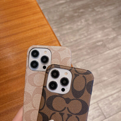 Classic CH  iPhone Case Coffe -JDK241426 -GTOCASE