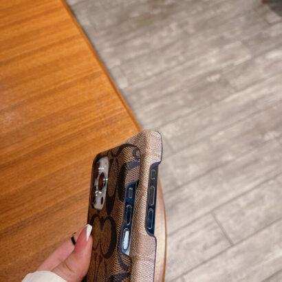 Classic CH  iPhone Case Brown -JDK241426-GTOCASE