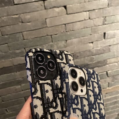 CD iPhone Case Classic Fabric Gray -GDK240315-GTOCASE