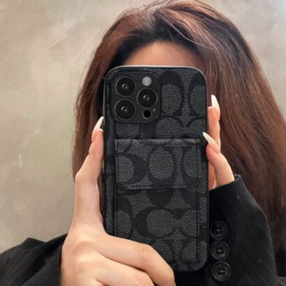 CH  iPhone Case With  Wallet Black-HP240513-GTOCASE