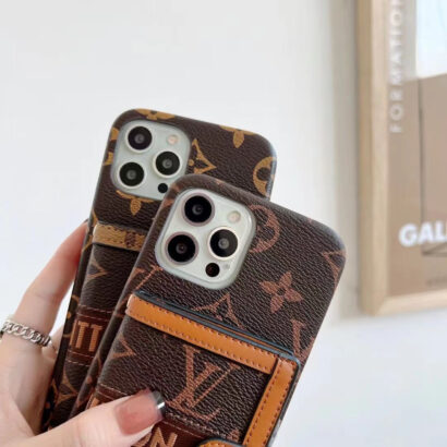 Monogram iPhone Case With Wallet And Strap Black -DL240329-GTOCASE