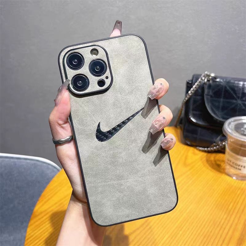 ??Sport??Stylish Suede Leather iPhone case