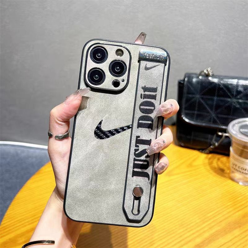 ??Sport??Stylish Suede Leather iPhone case