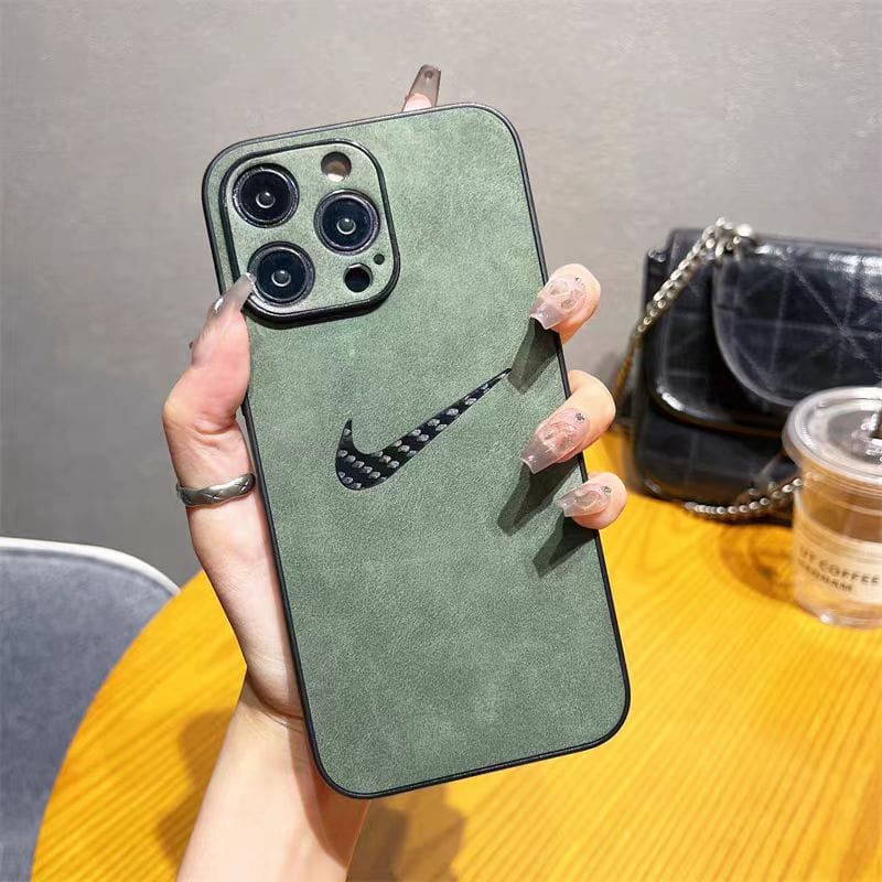 ??Sport??Stylish Suede Leather iPhone case