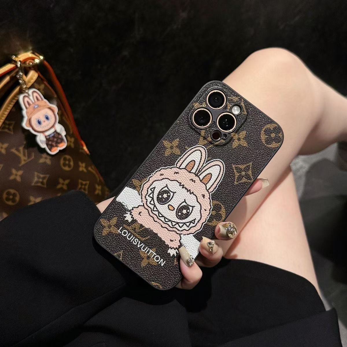 Labubu Big Face LV iPhoneCase