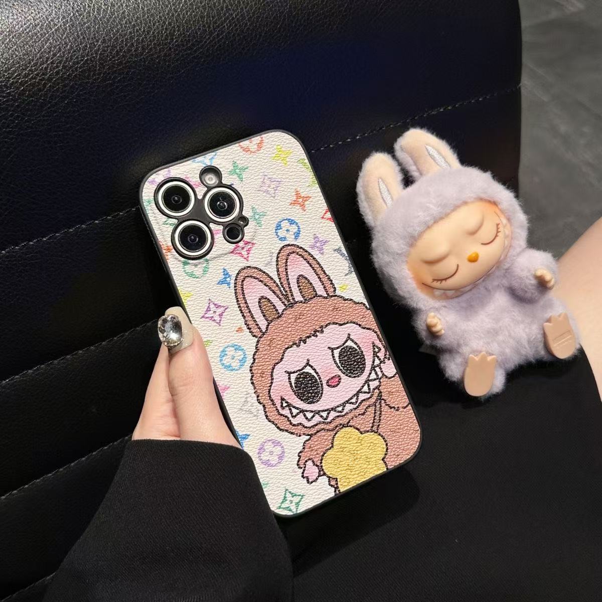 Labubu Big Face LV iPhoneCase