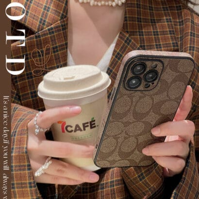 CH iPhone Case Coffe -QB240402-GTOCASE