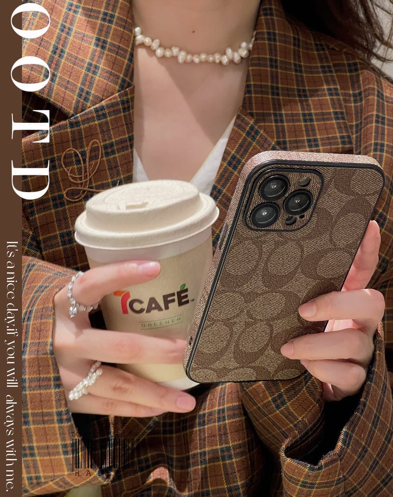 CH iPhone Case Coffe -QB240402-GTOCASE