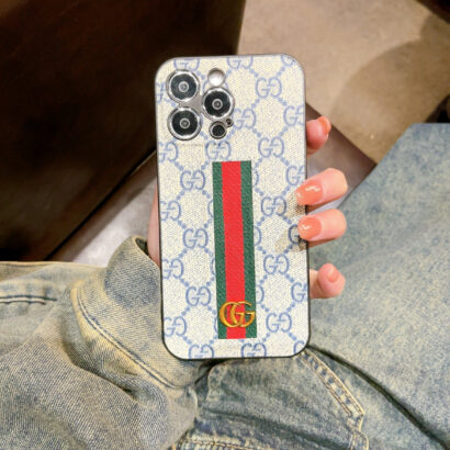 Classic GG iPhone Case Blue -JD240424-GTOCASE