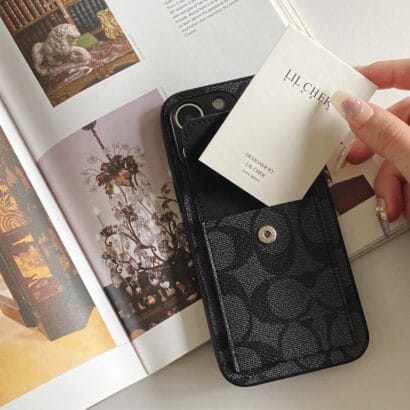 CH  iPhone Case With  Wallet Black-HP240513-GTOCASE